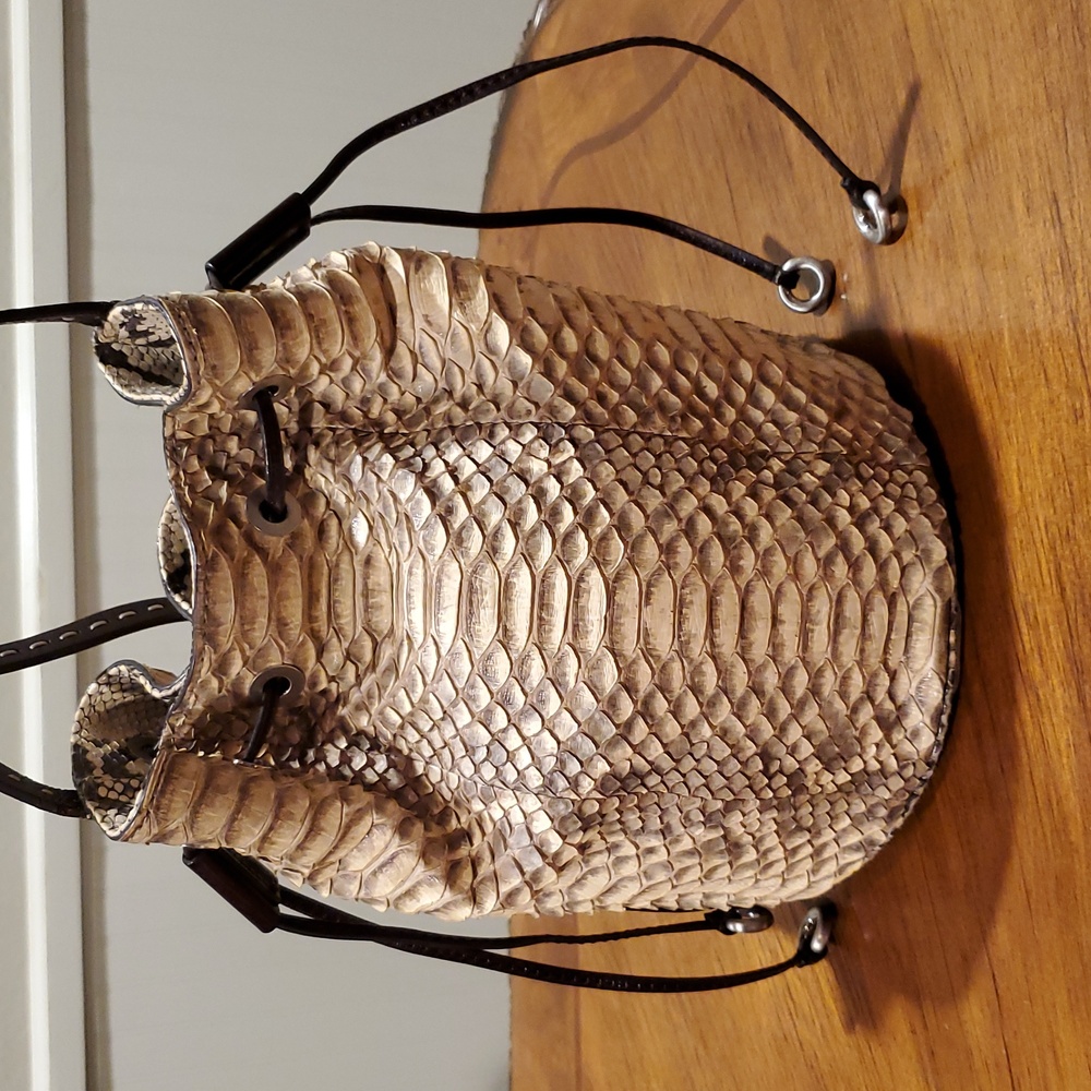 Michael Kors Collection Python Bucket Bag - image 8